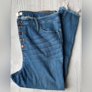 Madewell 10” High-Rise Skinny Jeans Size 35